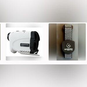 Gogogo Sport Golf Laser Rangefinder Slope Hunting & Band Bundle 2 Set  Pro-GS24